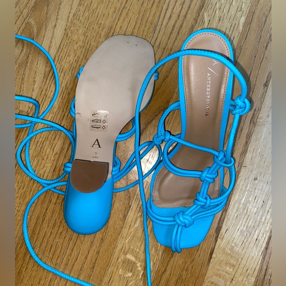 Anthropologie Strappy Heels - Picture 6 of 10
